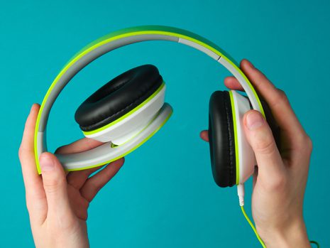 Krytox folding headphones